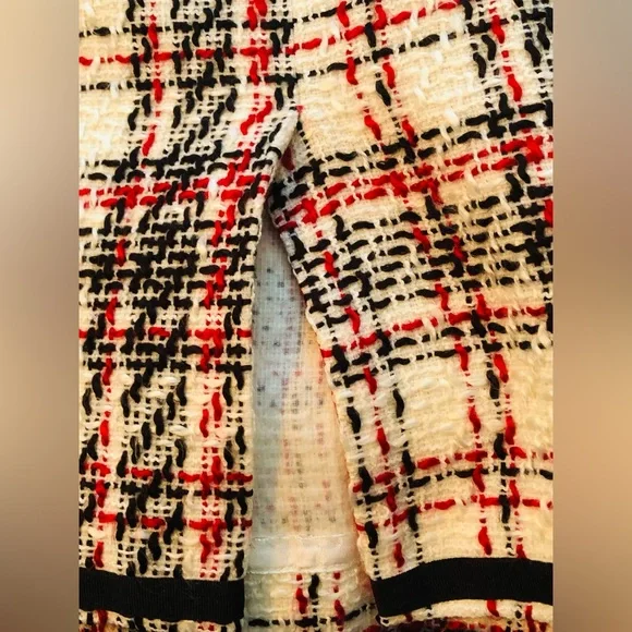 Chadwicks 2 piece, red, black and white tweed skirt set - Picture 5 of 7